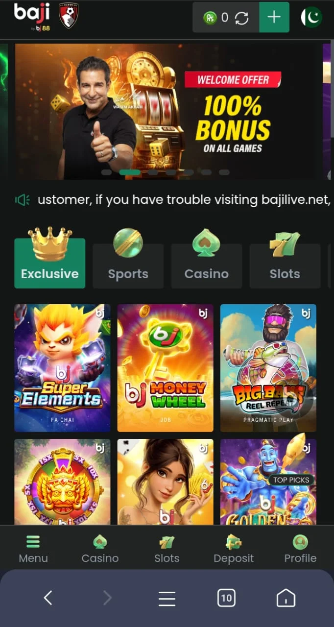 BJ Baji Game